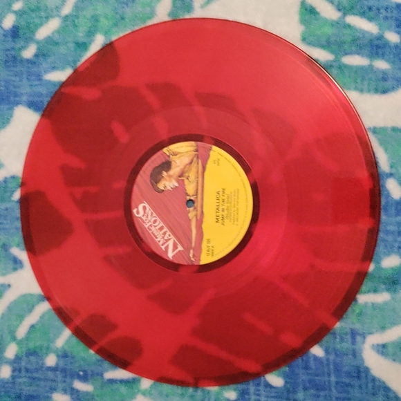 🧿🧿🧿 SOLD 🧿🧿🧿🎶RARE,RED🎸HEADBANGERS BALL METALLICA☠️JUMP IN THE FIRE🔥RED💿ALBUM - Picture 6 of 6